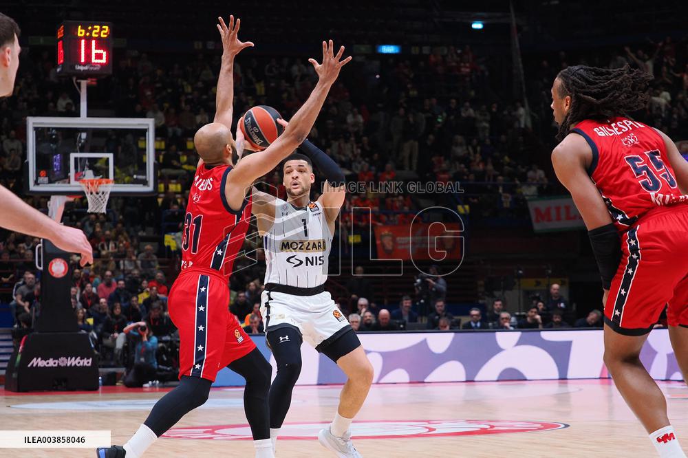 BASKET - Euroleague - EA7 Emporio Armani Milano vs Partizan MozzartBet Belgrade