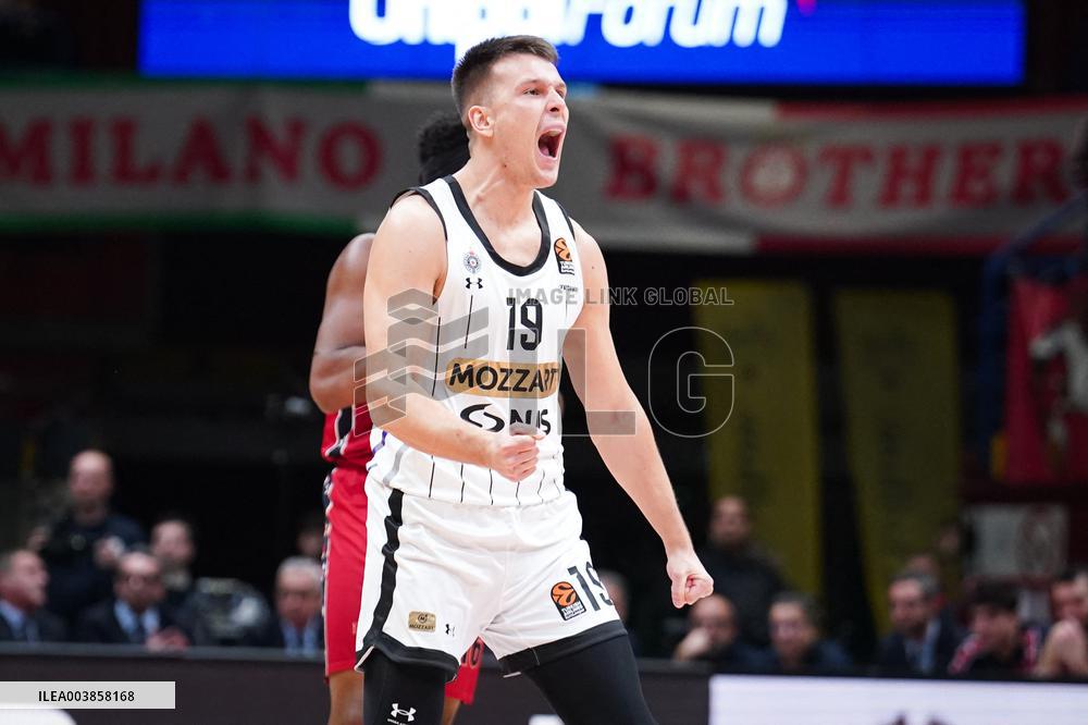 BASKET - Euroleague - EA7 Emporio Armani Milano vs Partizan MozzartBet Belgrade