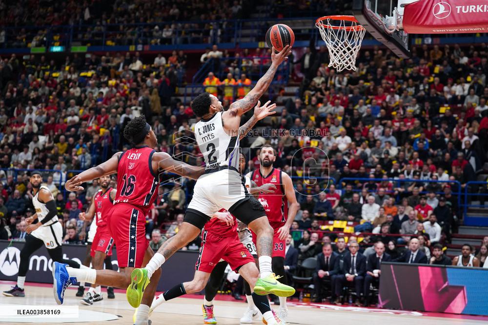BASKET - Euroleague - EA7 Emporio Armani Milano vs Partizan MozzartBet Belgrade