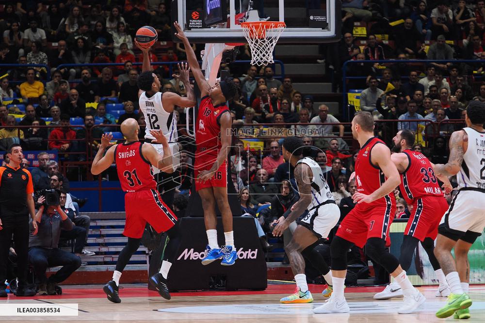 BASKET - Euroleague - EA7 Emporio Armani Milano vs Partizan MozzartBet Belgrade