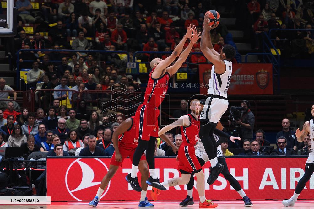 BASKET - Euroleague - EA7 Emporio Armani Milano vs Partizan MozzartBet Belgrade