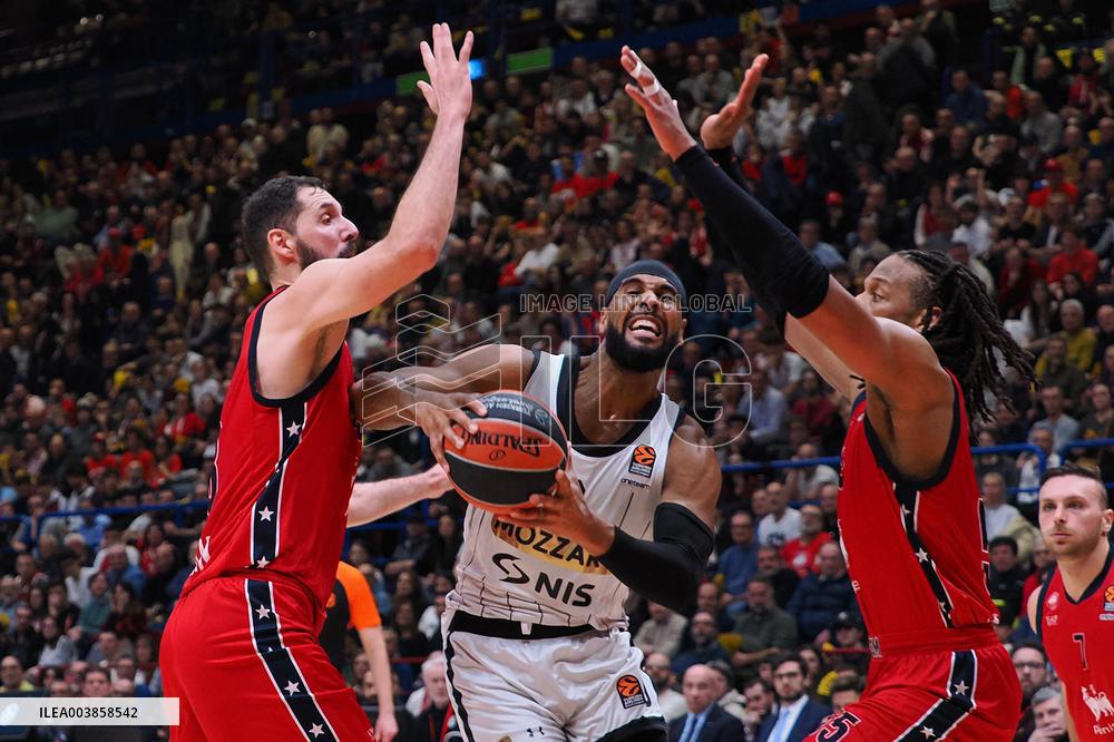 BASKET - Euroleague - EA7 Emporio Armani Milano vs Partizan MozzartBet Belgrade