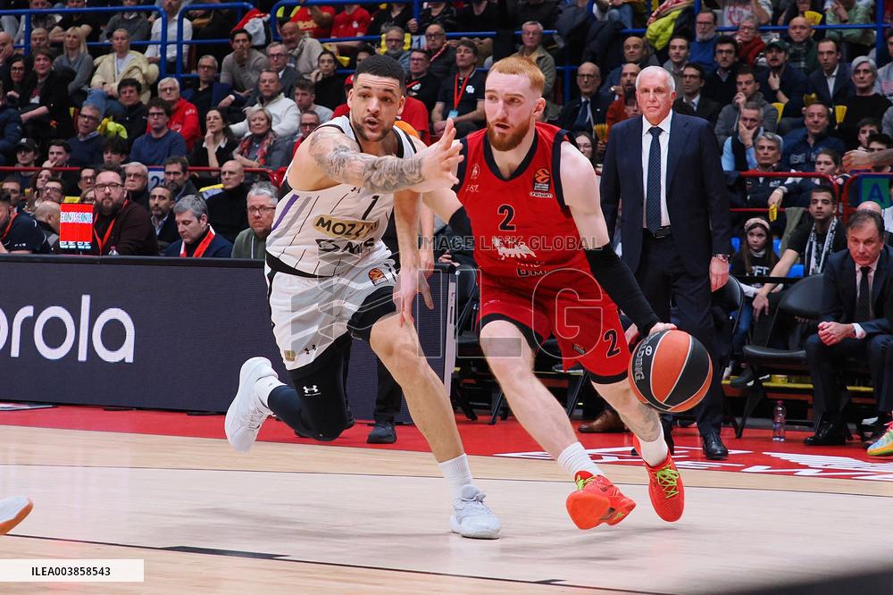 BASKET - Euroleague - EA7 Emporio Armani Milano vs Partizan MozzartBet Belgrade