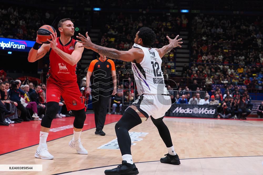 BASKET - Euroleague - EA7 Emporio Armani Milano vs Partizan MozzartBet Belgrade