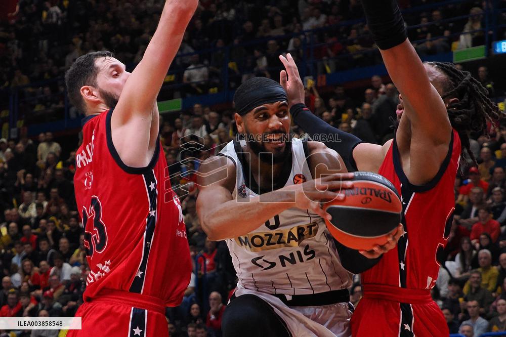 BASKET - Euroleague - EA7 Emporio Armani Milano vs Partizan MozzartBet Belgrade