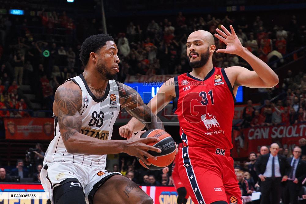 BASKET - Euroleague - EA7 Emporio Armani Milano vs Partizan MozzartBet Belgrade