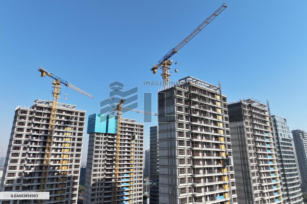 China New Commercial Housing Construction Declines in 2024