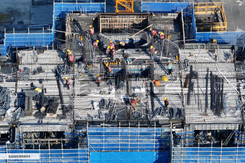 China New Commercial Housing Construction Declines in 2024