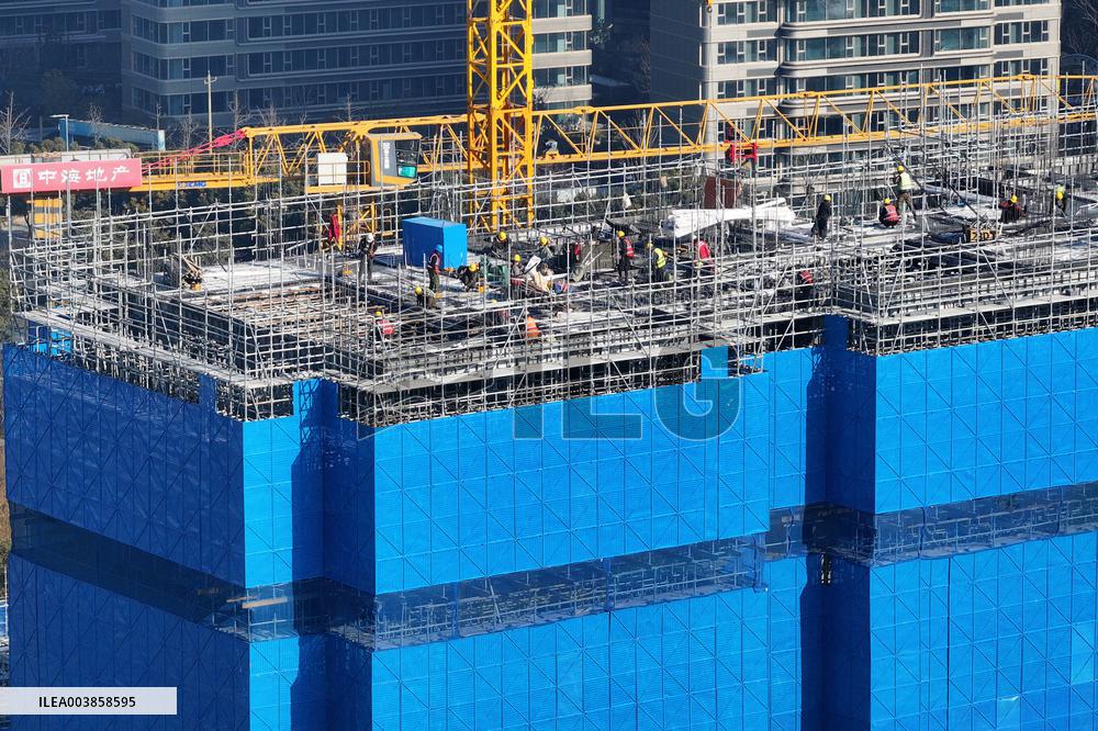 China New Commercial Housing Construction Declines in 2024