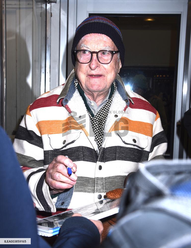 James Ivory Leaves Mr And Mrs Bridge Screening - NYC