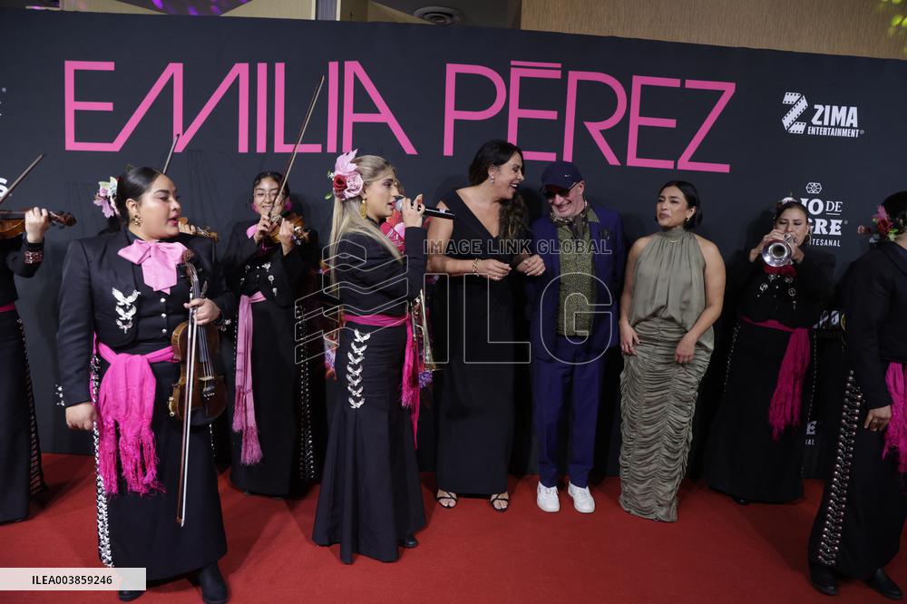 Emilia Perez Premiere - Mexico City