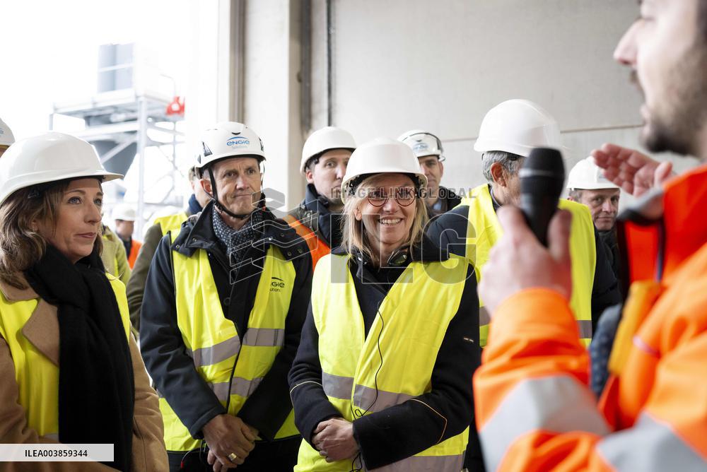 Agnes Pannier-Runacher Visit To Airbus - Toulouse