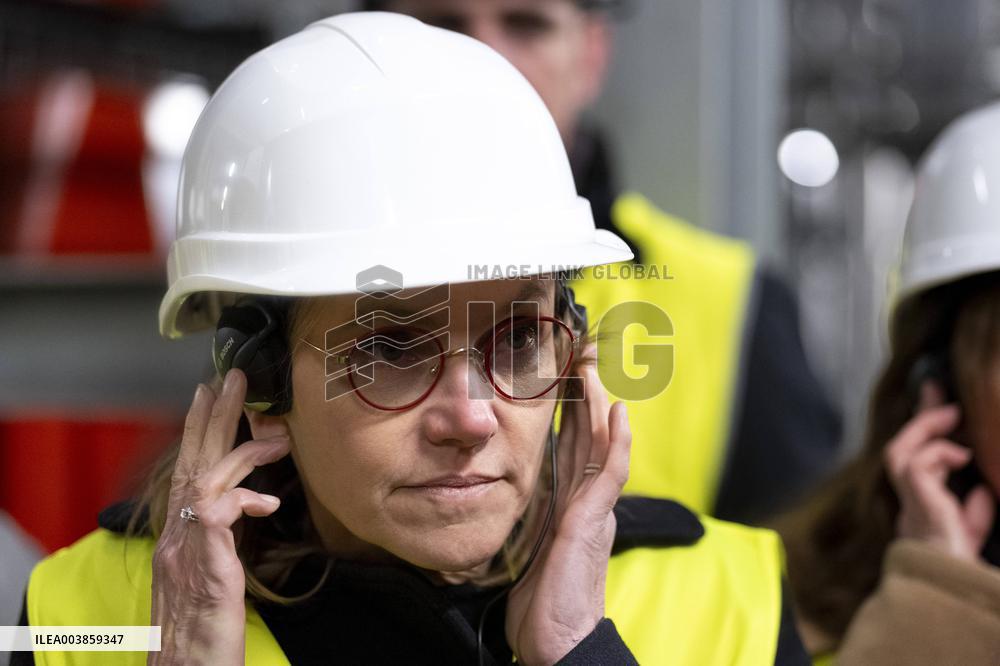 Agnes Pannier-Runacher Visit To Airbus - Toulouse