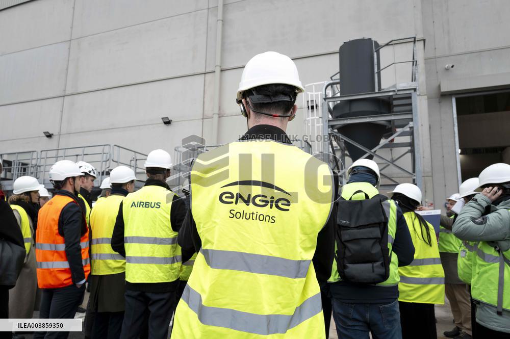 Agnes Pannier-Runacher Visit To Airbus - Toulouse