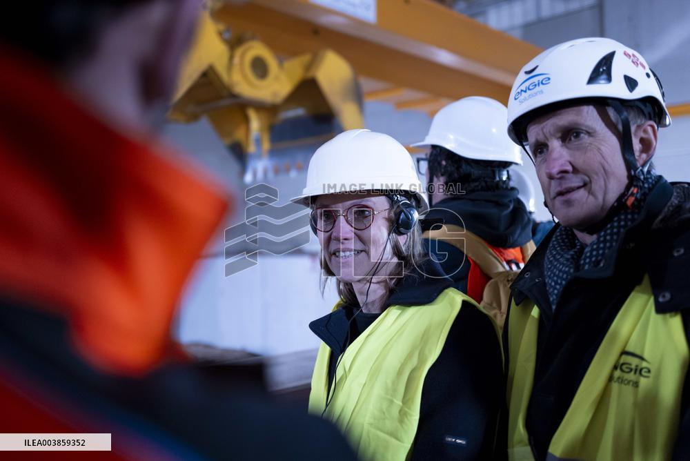 Agnes Pannier-Runacher Visit To Airbus - Toulouse