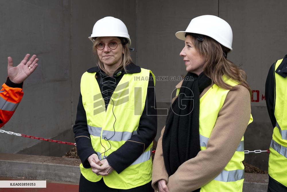 Agnes Pannier-Runacher Visit To Airbus - Toulouse