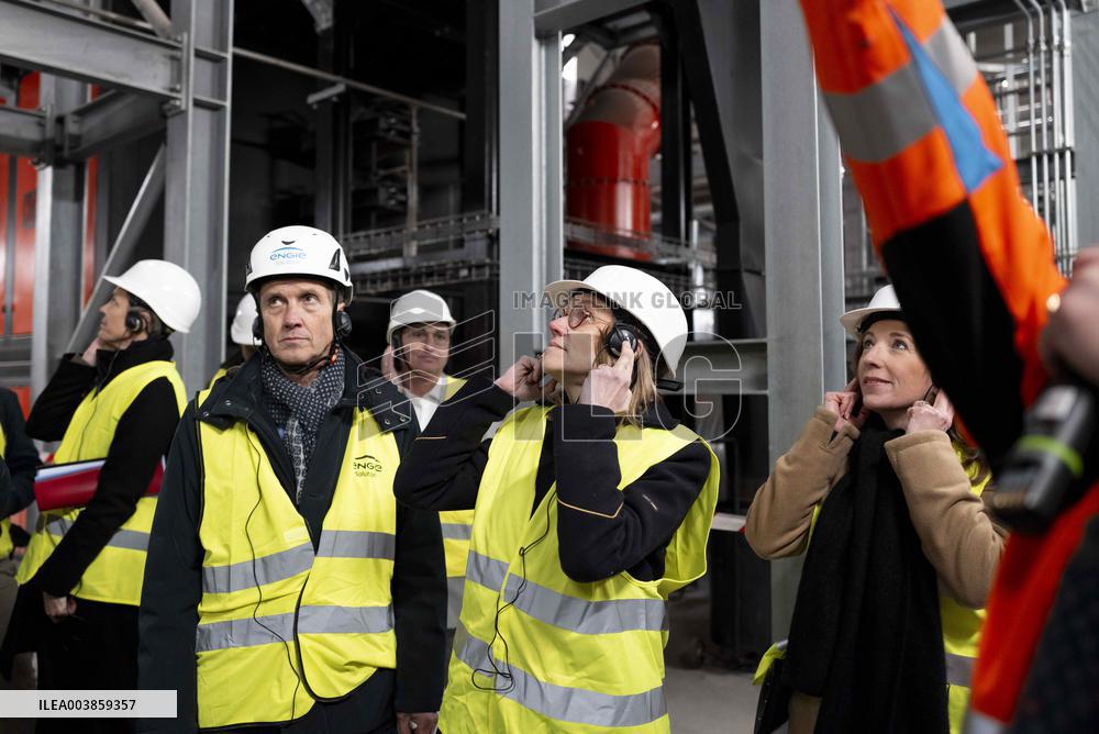 Agnes Pannier-Runacher Visit To Airbus - Toulouse
