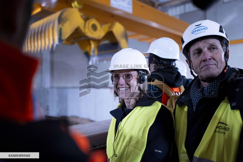 Agnes Pannier-Runacher Visit To Airbus - Toulouse