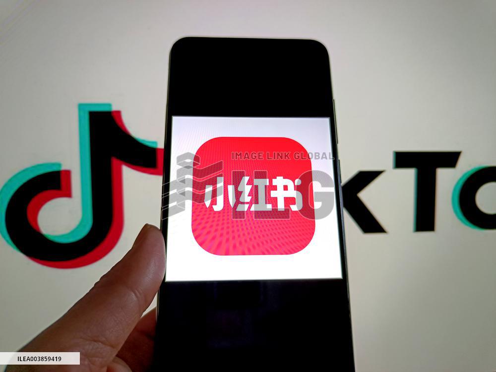 Illustration TikTok RedNote