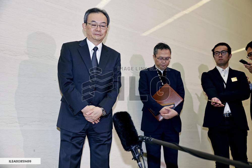 Japan's MUFG Bank head Hanzawa