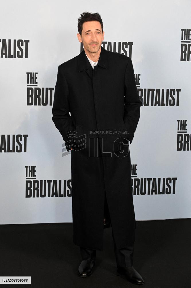 Adrien Brody The Brutalist Premiere - Madrid