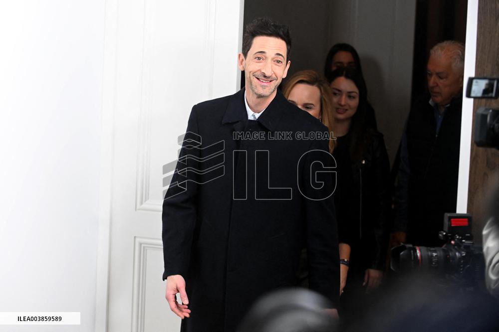 Adrien Brody The Brutalist Premiere - Madrid