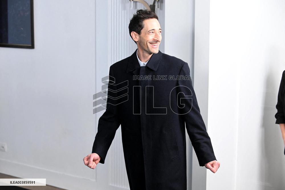 Adrien Brody The Brutalist Premiere - Madrid