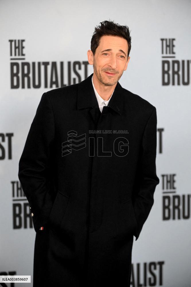 Adrien Brody Presents The Film The Brutalist - Madrid