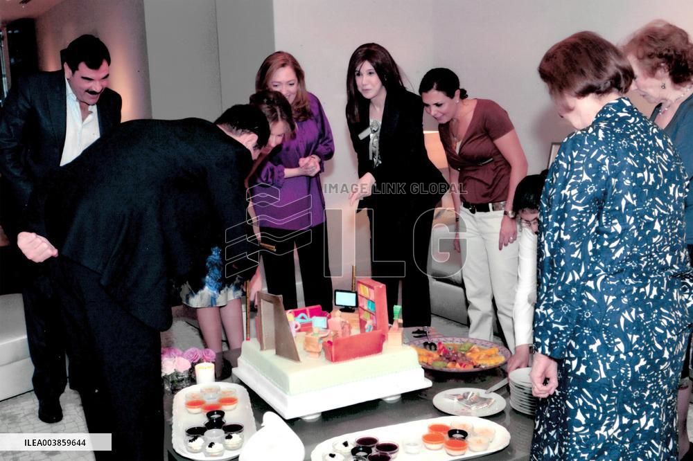 Exclu - Photos of A Birthday Dinner of El Assad Family - Damascus