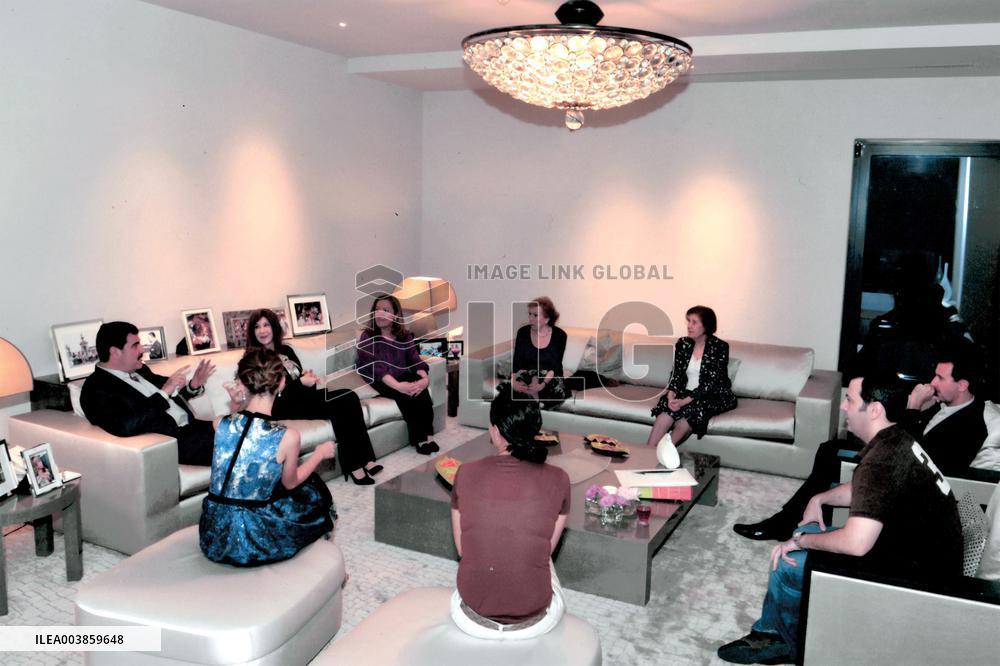 Exclu - Photos of A Birthday Dinner of El Assad Family - Damascus