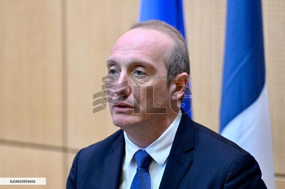 Laurent Marcangel Visits The INSP - Strasbourg