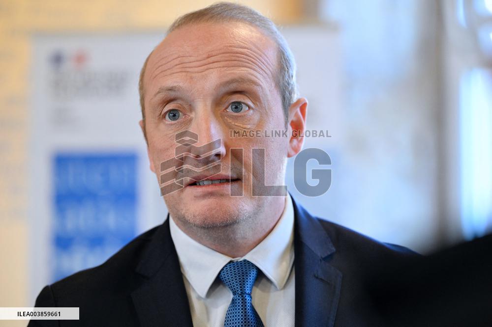 Laurent Marcangel Visits The INSP - Strasbourg