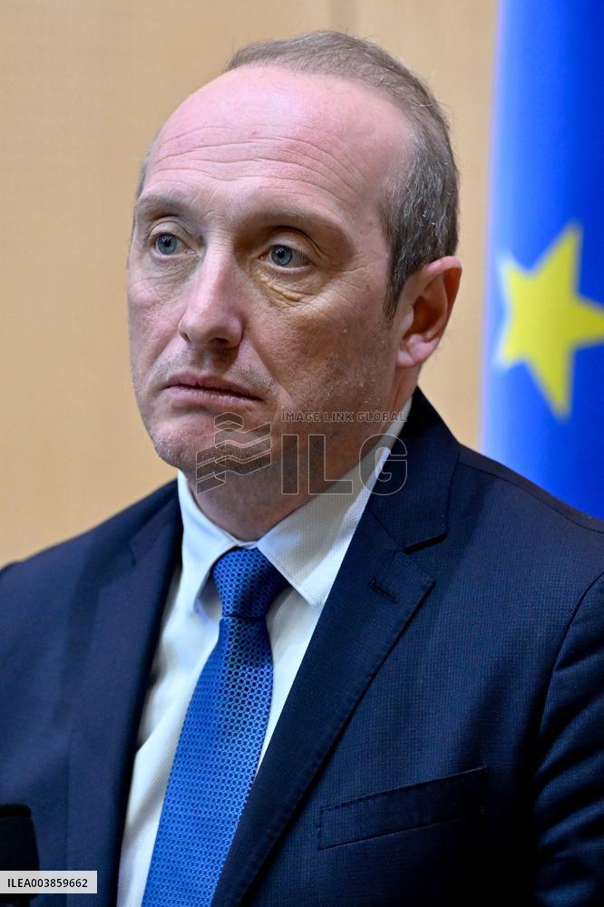 Laurent Marcangel Visits The INSP - Strasbourg