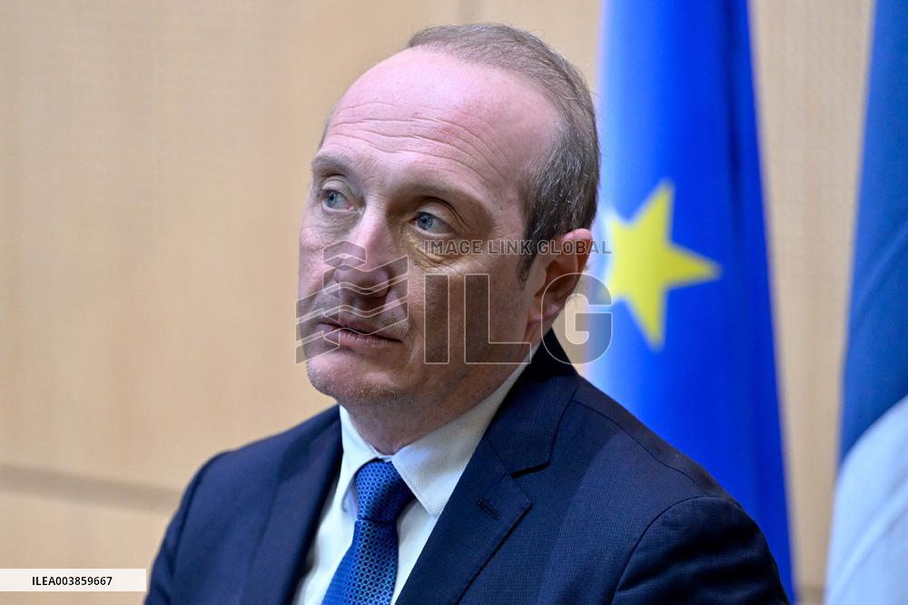 Laurent Marcangel Visits The INSP - Strasbourg