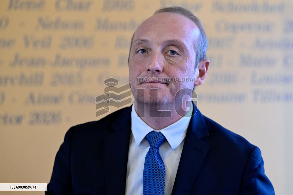 Laurent Marcangel Visits The INSP - Strasbourg