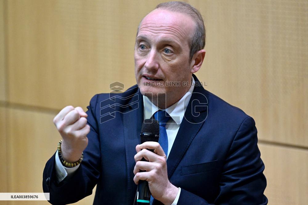 Laurent Marcangel Visits The INSP - Strasbourg