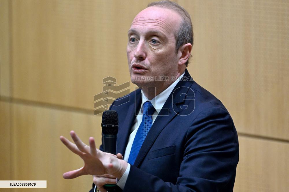 Laurent Marcangel Visits The INSP - Strasbourg