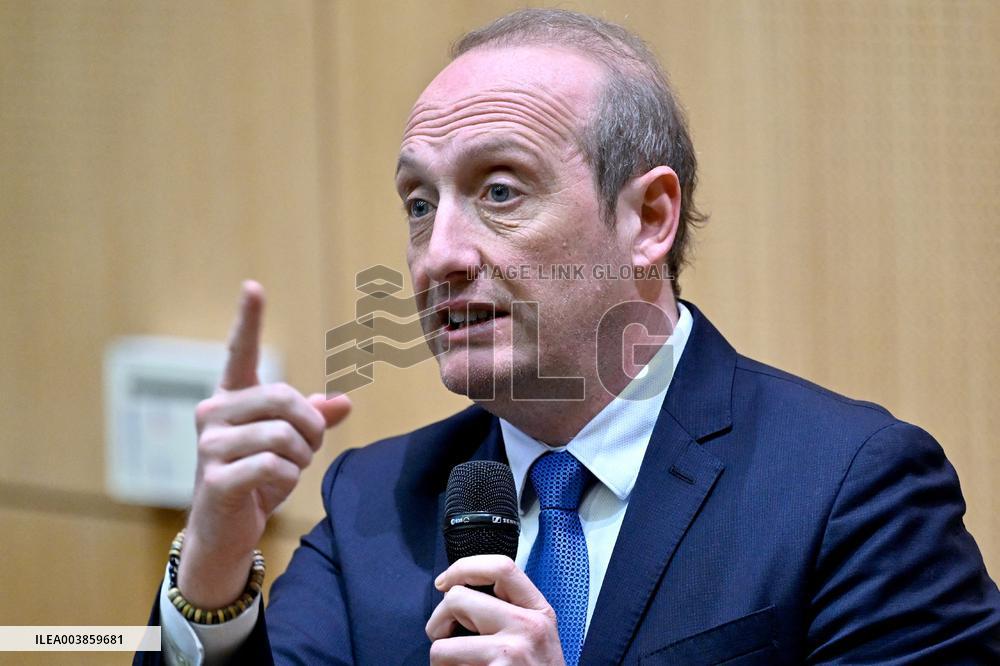Laurent Marcangel Visits The INSP - Strasbourg
