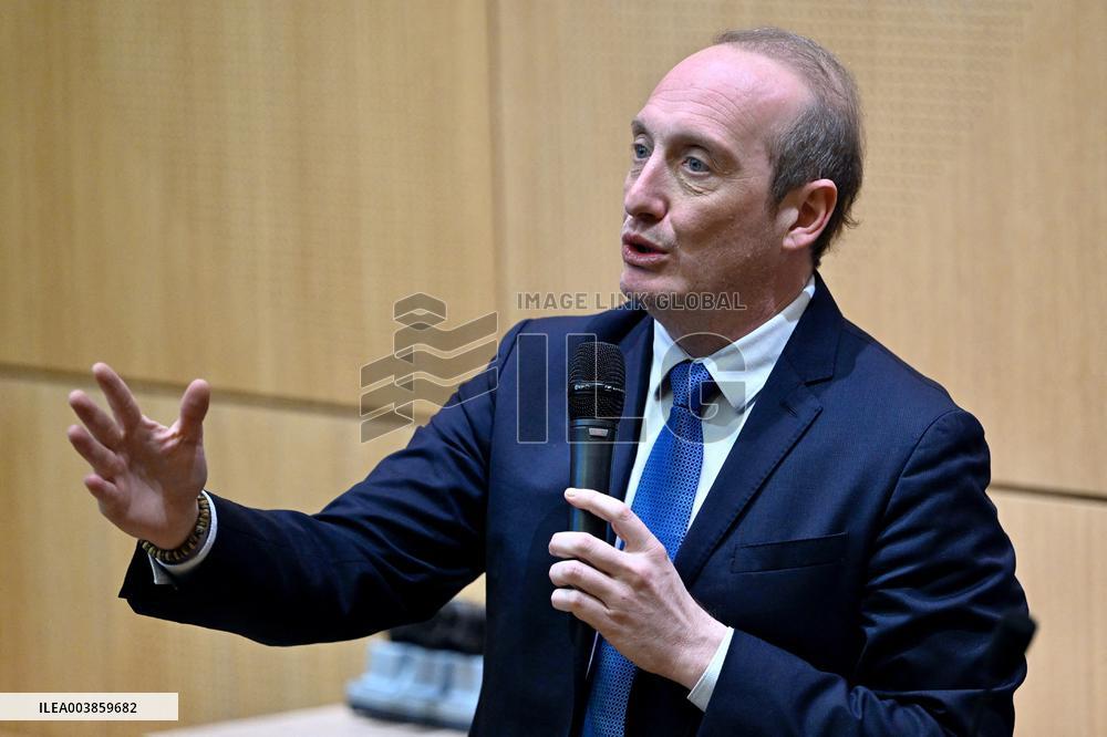 Laurent Marcangel Visits The INSP - Strasbourg