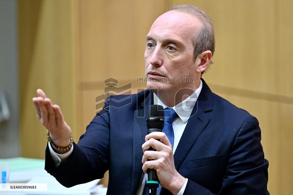Laurent Marcangel Visits The INSP - Strasbourg