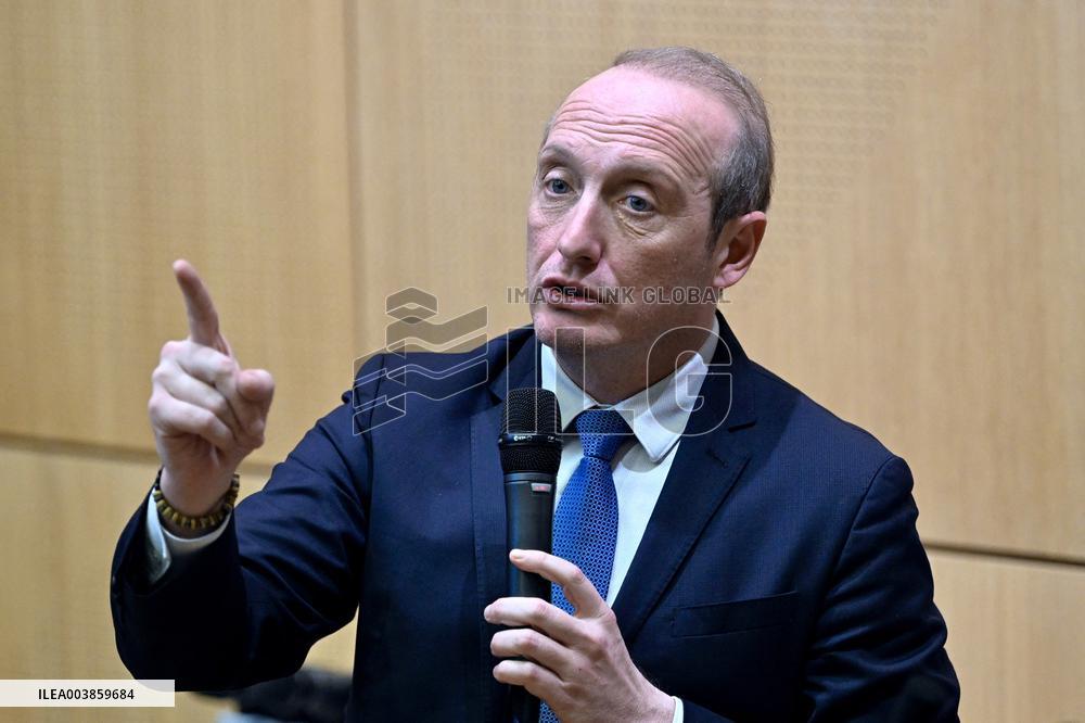 Laurent Marcangel Visits The INSP - Strasbourg