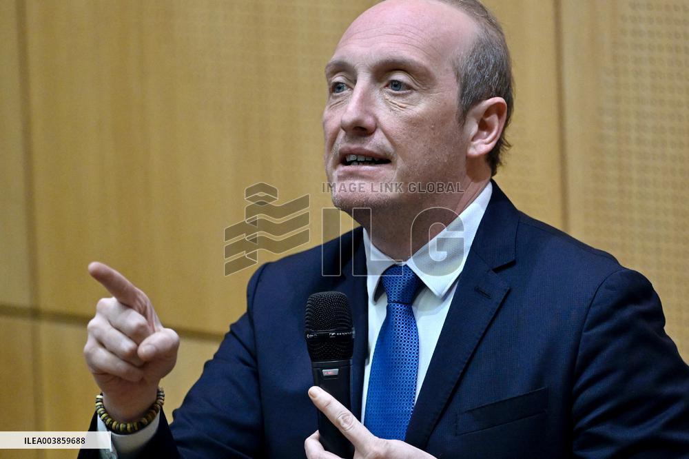 Laurent Marcangel Visits The INSP - Strasbourg