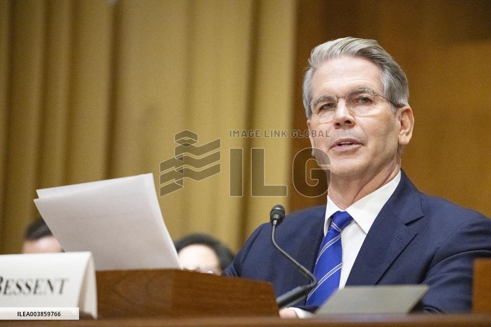 Senate Finance Hearings To Examine The Nomination Of Scott Bessent - Washington