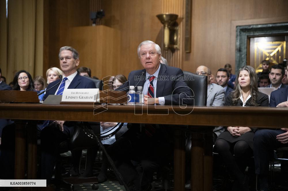 Senate Finance Hearings To Examine The Nomination Of Scott Bessent - Washington