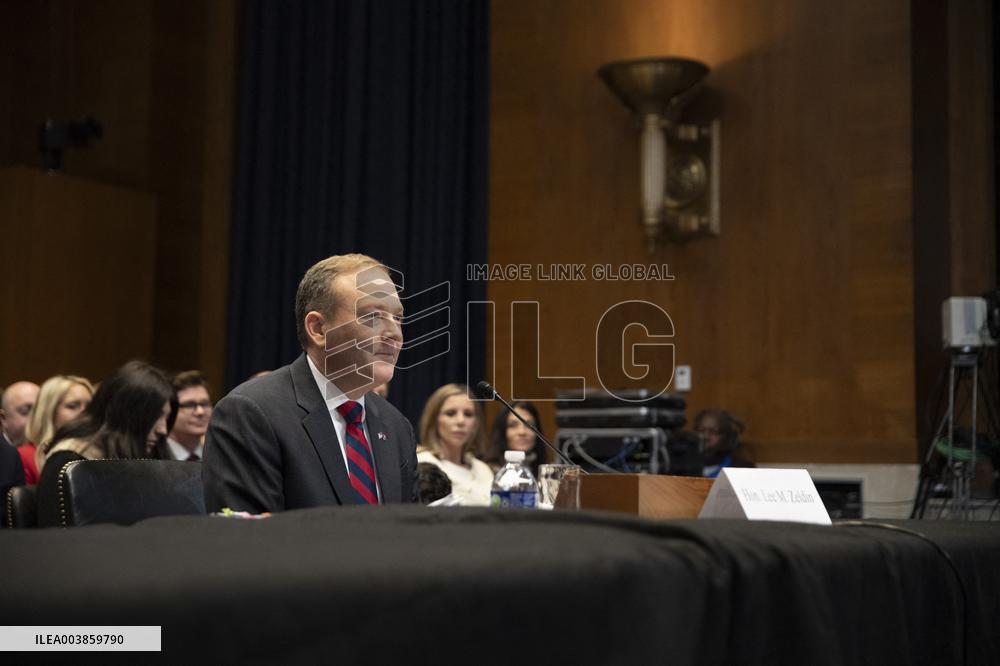 Confirmation Hearing For Lee Zeldin - Washington