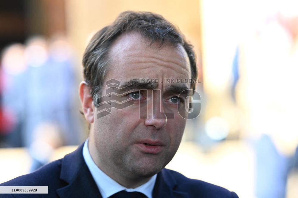 Macron Visits Gemmayze District - Beirut