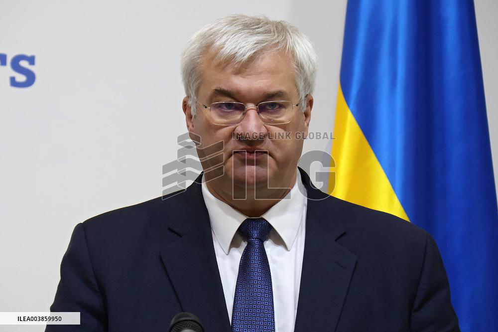 Briefing of Foreign Ministers of Ukraine and Netherlands