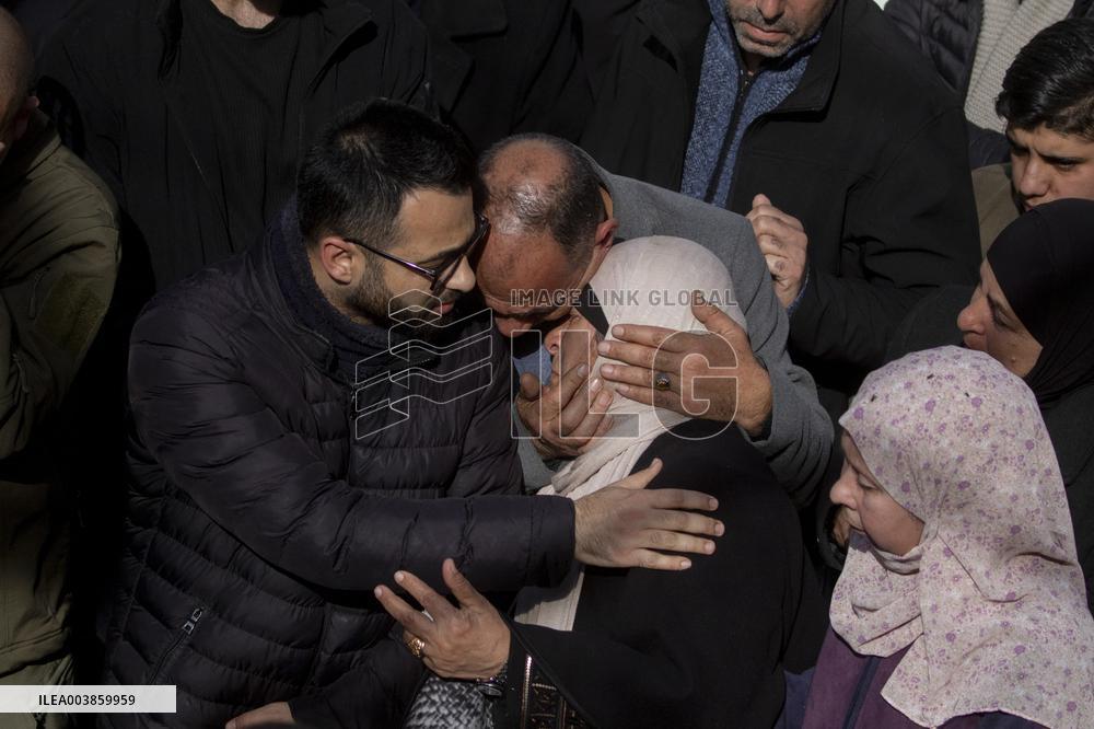 Funerals for Those Killed in An Israeli Air Strike - Jenin