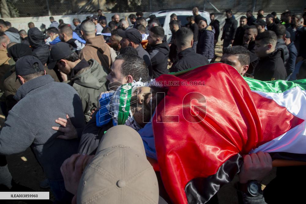 Funerals for Those Killed in An Israeli Air Strike - Jenin