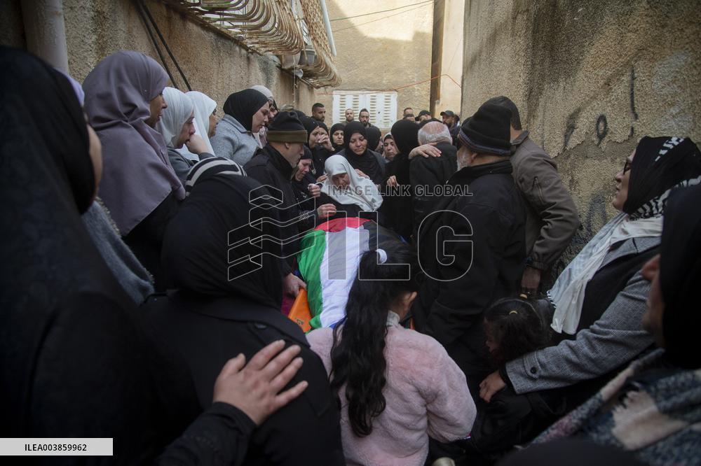 Funerals for Those Killed in An Israeli Air Strike - Jenin